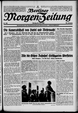 Berliner Morgen-Zeitung vom 20.06.1938