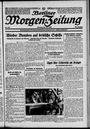 Berliner Morgen-Zeitung vom 28.06.1938
