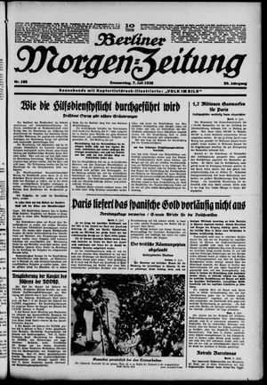 Berliner Morgen-Zeitung vom 07.07.1938