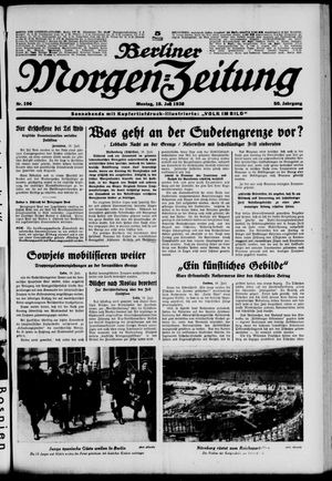 Berliner Morgen-Zeitung vom 18.07.1938