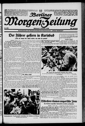 Berliner Morgen-Zeitung vom 05.10.1938