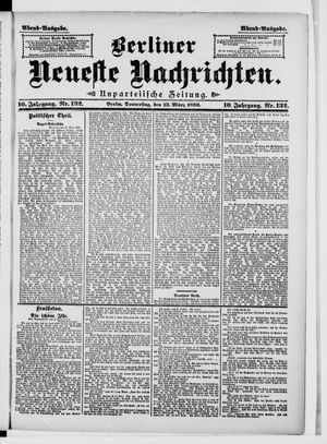 Berliner Neueste Nachrichten vom 13.03.1890