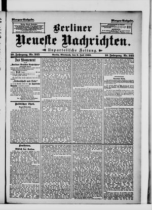 Berliner Neueste Nachrichten on Jul 2, 1890