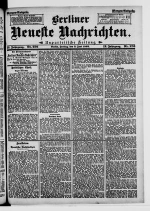Berliner Neueste Nachrichten vom 03.06.1892