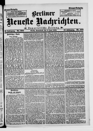 Berliner Neueste Nachrichten vom 11.06.1892