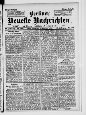 Berliner Neueste Nachrichten vom 16.09.1892