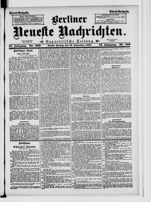 Berliner Neueste Nachrichten vom 16.09.1892