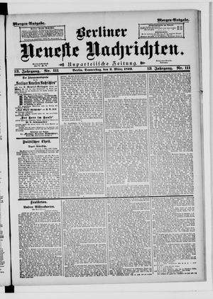 Berliner Neueste Nachrichten vom 02.03.1893
