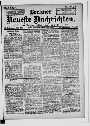 Berliner Neueste Nachrichten on Mar 11, 1893