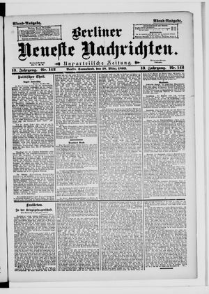 Berliner Neueste Nachrichten on Mar 18, 1893