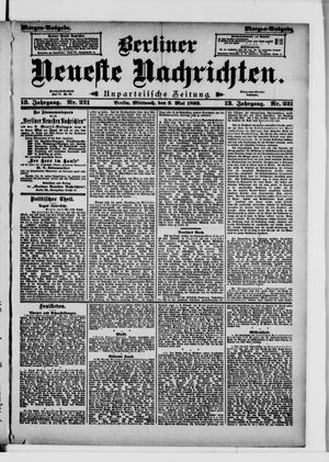 Berliner Neueste Nachrichten on May 3, 1893