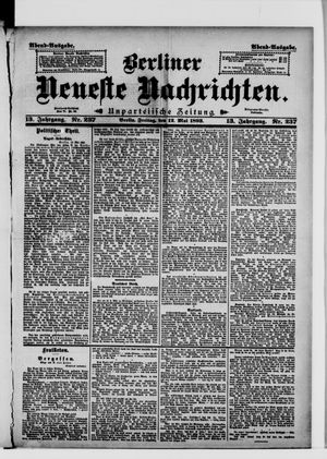 Berliner Neueste Nachrichten vom 12.05.1893
