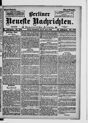 Berliner Neueste Nachrichten vom 10.06.1893