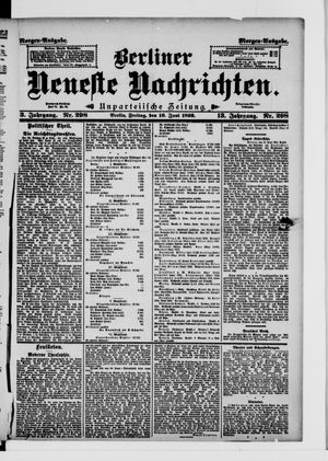 Berliner Neueste Nachrichten vom 16.06.1893