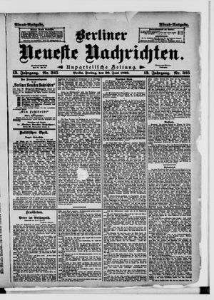 Berliner Neueste Nachrichten vom 30.06.1893