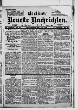 Berliner Neueste Nachrichten on Jul 1, 1893