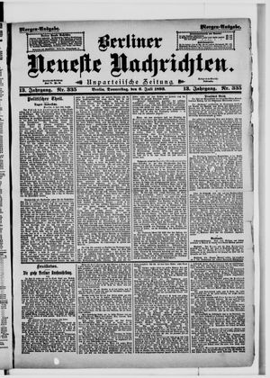 Berliner Neueste Nachrichten vom 06.07.1893