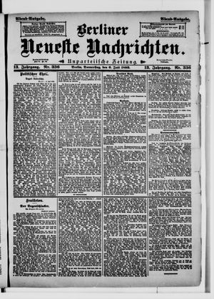 Berliner Neueste Nachrichten vom 06.07.1893