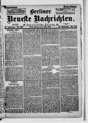 Berliner Neueste Nachrichten vom 07.07.1893