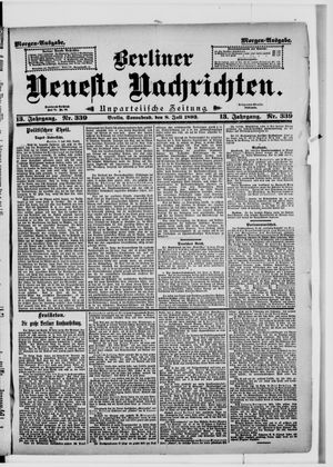 Berliner Neueste Nachrichten on Jul 8, 1893