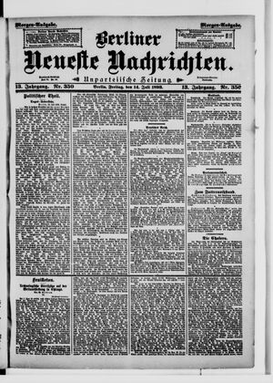 Berliner Neueste Nachrichten vom 14.07.1893