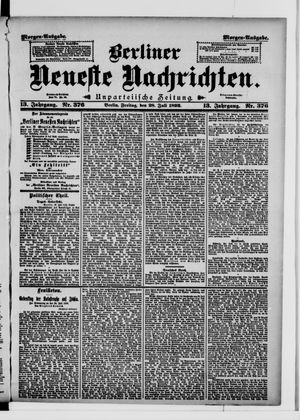 Berliner Neueste Nachrichten vom 28.07.1893