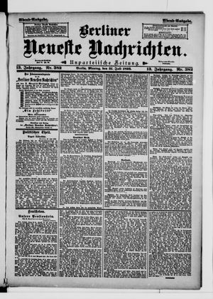 Berliner Neueste Nachrichten vom 31.07.1893