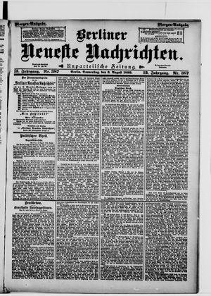 Berliner Neueste Nachrichten vom 03.08.1893