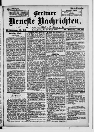 Berliner Neueste Nachrichten vom 18.08.1893