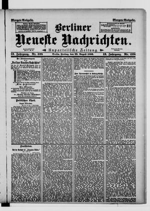 Berliner Neueste Nachrichten vom 25.08.1893