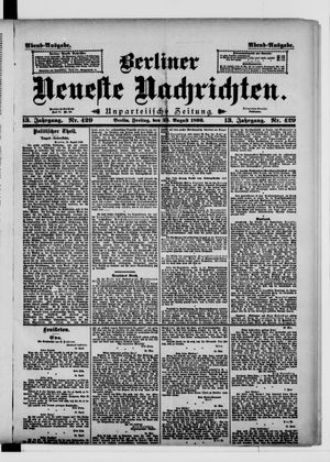 Berliner Neueste Nachrichten vom 25.08.1893