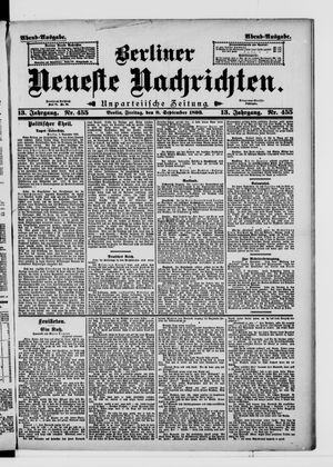 Berliner Neueste Nachrichten on Sep 8, 1893