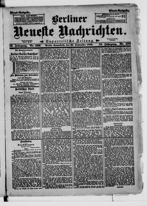 Berliner Neueste Nachrichten vom 30.09.1893