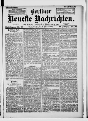 Berliner Neueste Nachrichten vom 06.02.1894