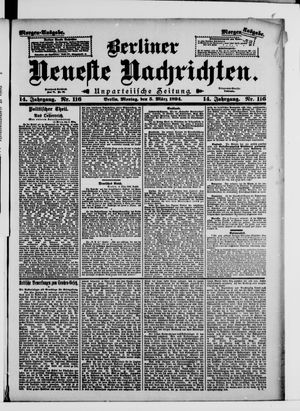 Berliner Neueste Nachrichten vom 05.03.1894