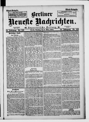 Berliner Neueste Nachrichten vom 06.03.1894