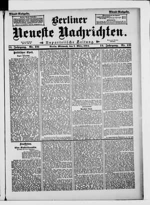 Berliner Neueste Nachrichten vom 07.03.1894