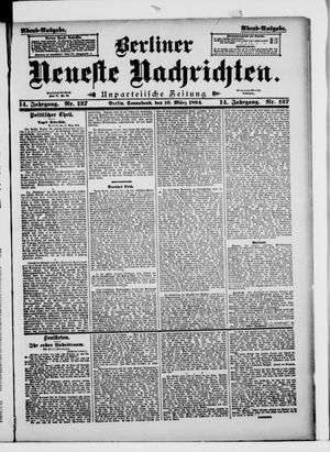 Berliner Neueste Nachrichten vom 10.03.1894