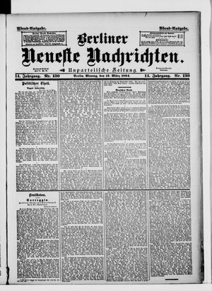 Berliner Neueste Nachrichten vom 12.03.1894