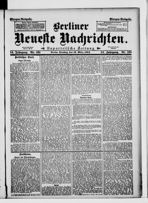 Berliner Neueste Nachrichten on Mar 13, 1894