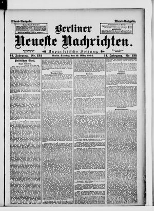 Berliner Neueste Nachrichten on Mar 13, 1894