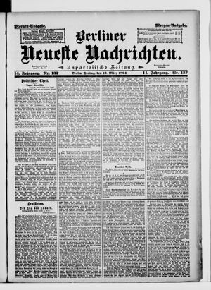 Berliner Neueste Nachrichten vom 16.03.1894