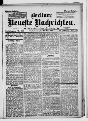 Berliner Neueste Nachrichten vom 25.03.1894