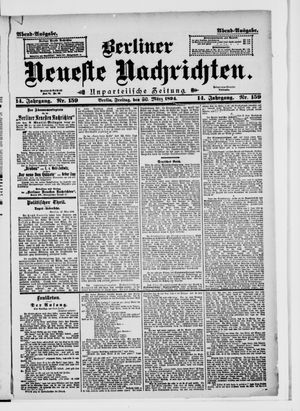 Berliner Neueste Nachrichten vom 30.03.1894