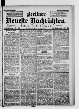 Berliner neueste Nachrichten vom 06.04.1894