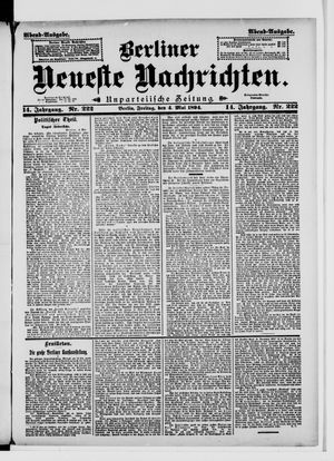 Berliner Neueste Nachrichten vom 04.05.1894