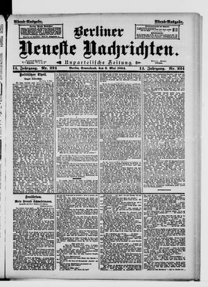 Berliner Neueste Nachrichten on May 5, 1894