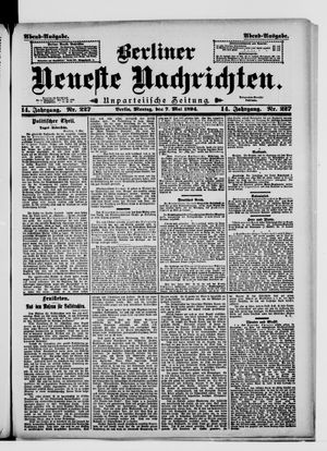 Berliner Neueste Nachrichten vom 07.05.1894