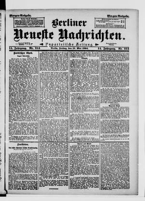 Berliner Neueste Nachrichten vom 18.05.1894
