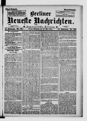 Berliner Neueste Nachrichten vom 23.05.1894